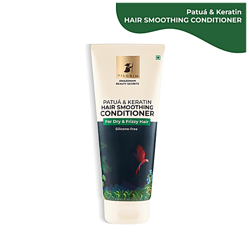 Pilgrim Patua & Keratin Hair Smoothing Conditioner For Dry & Frizzy Hair, 200 ml  Silicone Free
