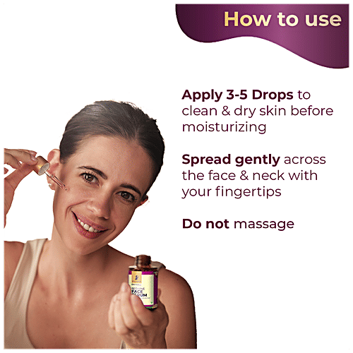 Buy PILGRIM Red Vine Face Serum With Peptides & Hyaluronic Acid