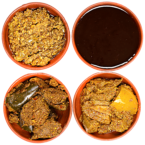 JhaJi Pickles & Chutney Sookha Bharua Mango, Mithila Special Mango