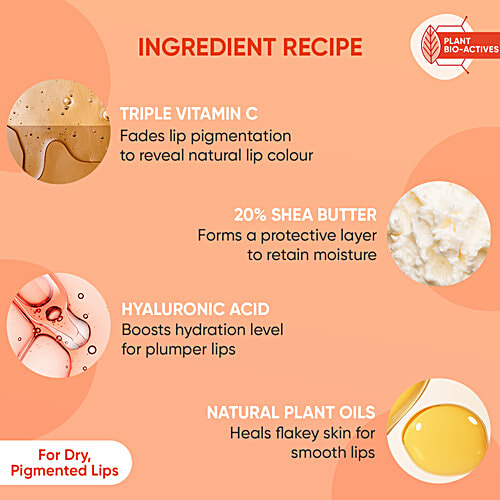 Buy Dot & Key Lip Plumping Mask Vitamin C & E, For Dry, Pigmented