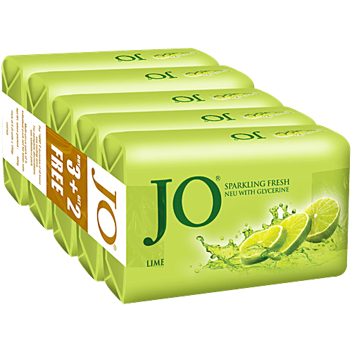 JO Soap - Lime, Sparkling Fresh, With Glycerin, 100 g (Buy 3 Get 2 Free)