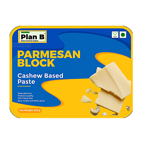 Buy Plan B Vegan Parmesan Cheese Block Cashew Based Paste Online at