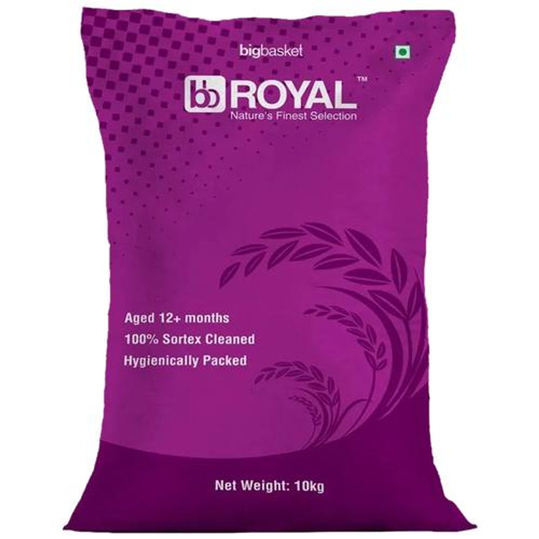 BB Royal Steam Sona Masoori Rice - 6-9 Months Old, 26 kg Bag