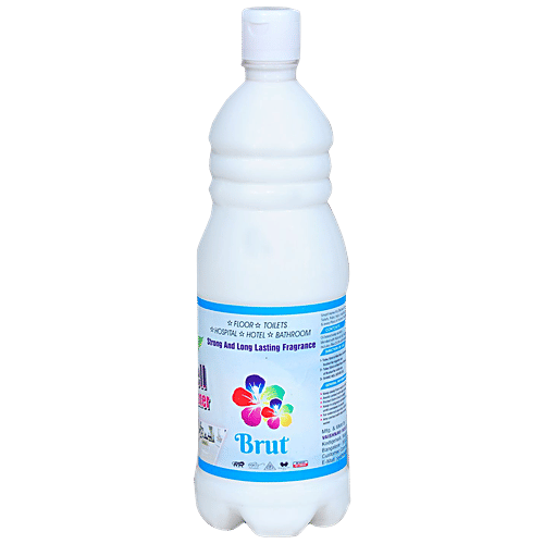 Livewell Floor Cleaner - Brut, Strong & Long-Lasting Fragrance, Kills 99.9% Germs, 1 L