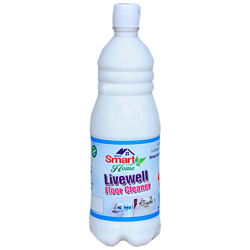 Livewell Floor Cleaner - Brut, Strong & Long-Lasting Fragrance, Kills 99.9% Germs, 1 L