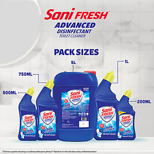 Buy SANIFRESH Toilet Cleaner Advanced Thicker Formulation Online at