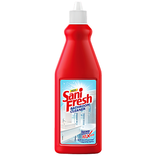 Sanifresh Bathroom Cleaner - Kills 99.9% Germs, Removes Tough Stains, Long-Lasting Fragrance, 450 ml  