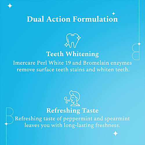 Perfora Dream White Toothpaste - Fresh Mint, Advanced Formula, 150 g  