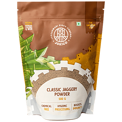 Jokico  Classic Jaggery Powder - Chemical Free, Boosts Immunity, 500 g  