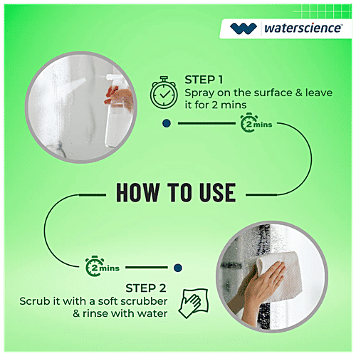 Buy WaterScience Hard Water Stain Cleaner For Glass & Mirror, Restore
