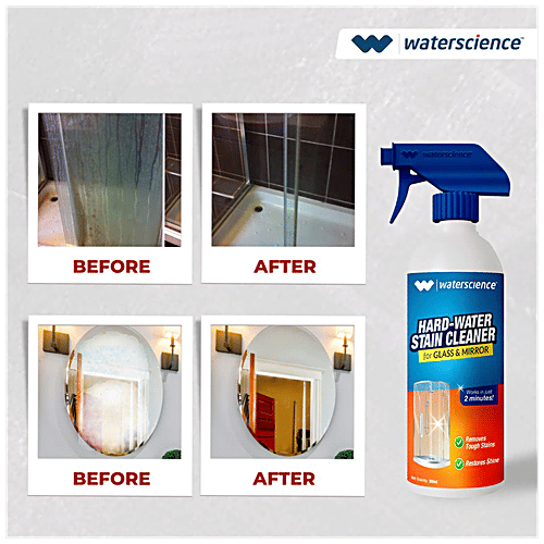 Buy WaterScience Hard Water Stain Cleaner For Glass & Mirror, Restore