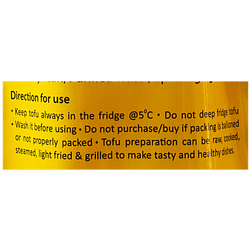 Buy Khyati Tofu/Soya Paneer Fresh, Healthy, High In Protein