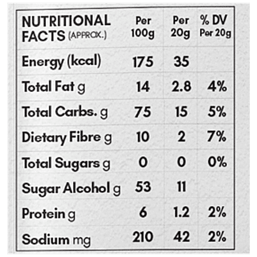 Cocosutra Sugar Free Swiss Vanilla Drinking Chocolate Mix, 20 g  