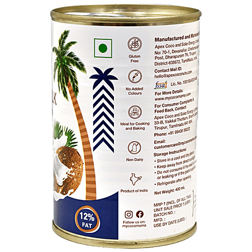 Buy Coco mama Coconut Milk Rich, Creamy, Dairy Free, For Cooking