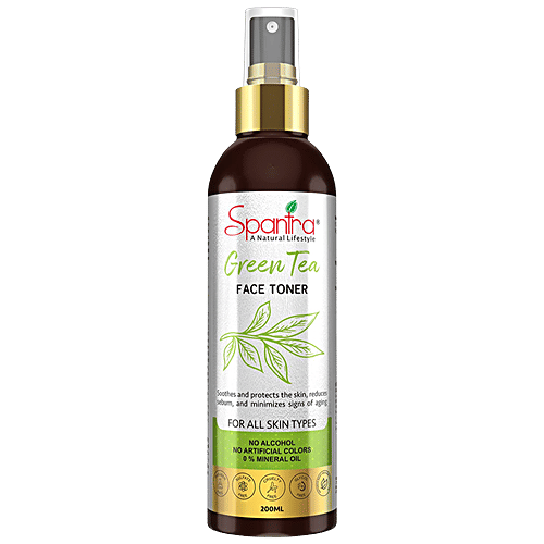 Buy Spantra Face Toner Green Tea, Tightens Large Pores, Treats Acne