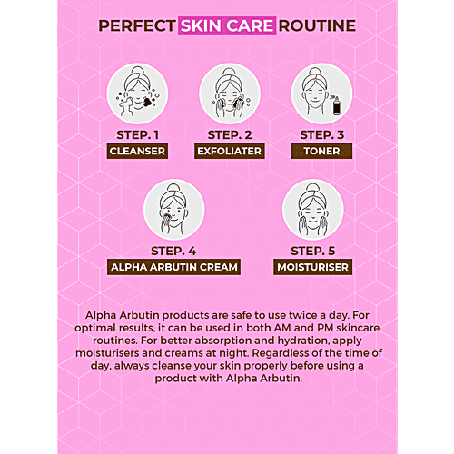 Spantra Brightening Alpha Arbutin Oil Free Face Cream - Hydrating, Prevents Dark Spots, 50 ml