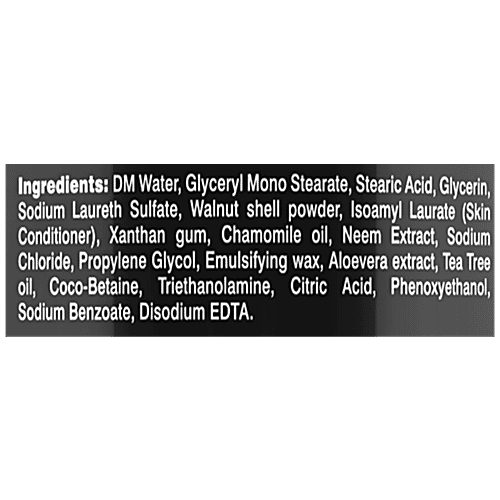 Buy Mancode Tea Tree Face Scrub Acne Control, Deep Cleansing, Removes