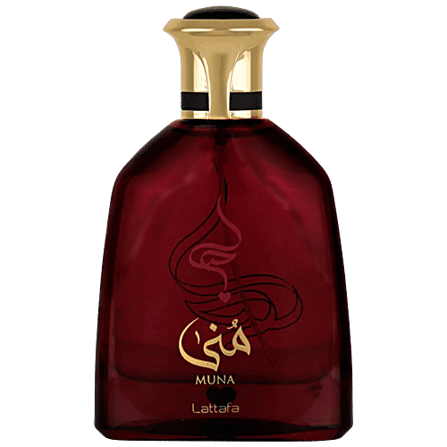 Lattafa Eau De Parfum - Muna, Natural Spray, Long-lasting Fragrance, 100 ml  
