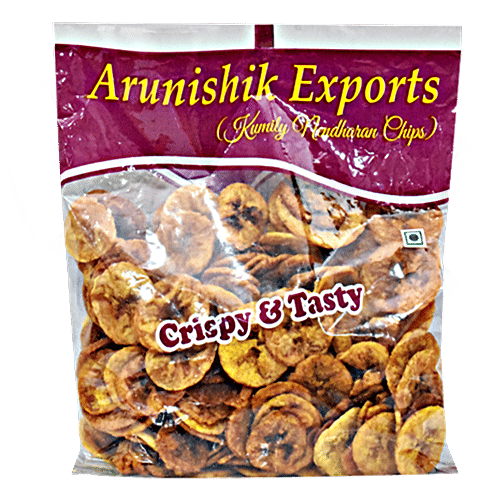 Arunishik Nendharam Chips - Sweet, Crispy & Crunchy, 200 g Pouch 