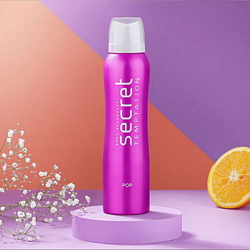 Buy Secret Temptation Body Deodorant Pop, Longlasting Fragrance, For