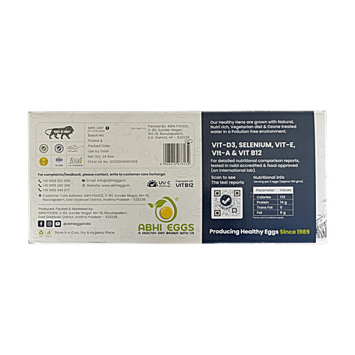 Abhi Eggs With Vitamin D3, 24 pcs