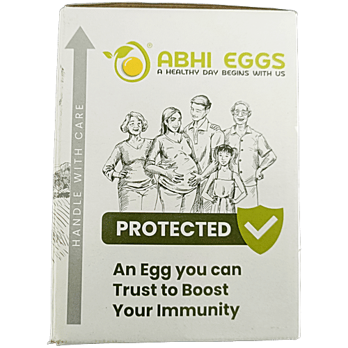Abhi Eggs D.O.S.E with Immunity Boosters, antibiotic free, 24 Pcs  