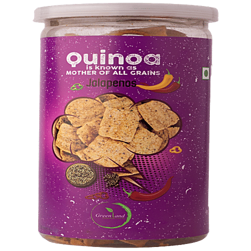 Buy Greenland Quinoa Chips Jalapeno Flavour, Rich In Protein Online