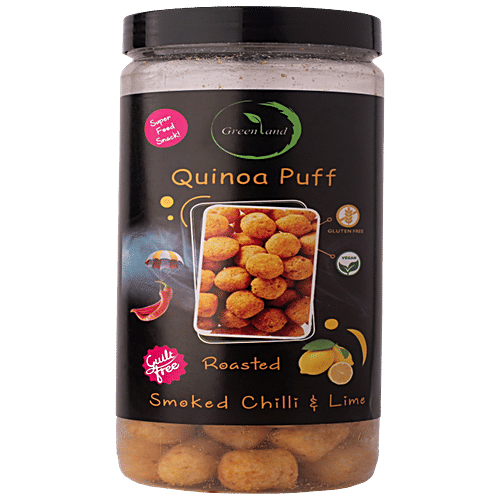 Buy Greenland Roasted Quinoa Puff Smoked Chilli & Lime Flavour