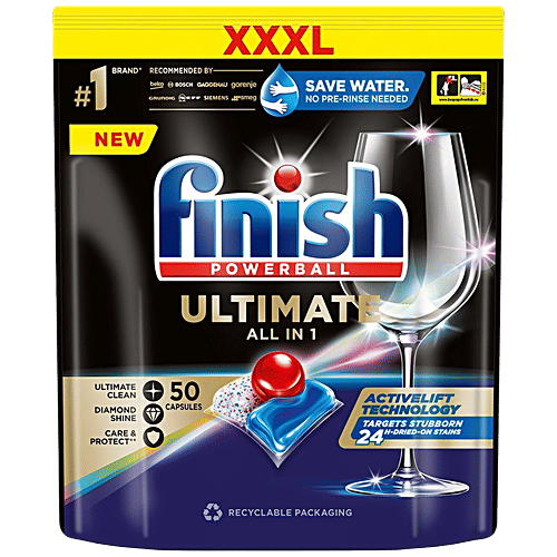 Buy Finish Powerball Ultimate AllIn1 Dishwasher Tablets Regular