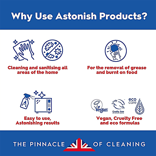 Astonish Toilet Bowl Tablet - Fizz & Fresh, Deep Cleaning Foam Action, Lemon Splash, 8 pcs  Blasts up to  limescale
 Deep Cleaning Foam Action
 Lemon Splash