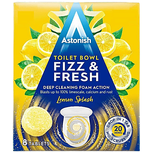 Buy Astonish Toilet Bowl Tablet Fizz & Fresh, Deep Cleaning Foam