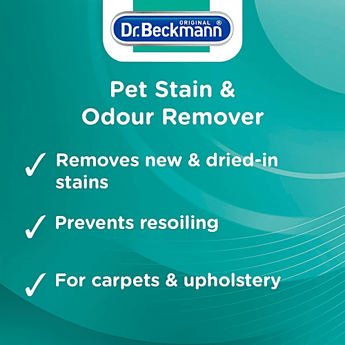 Buy Dr. Beckmann Pet Stain & Odour Remover Eliminates Urine, Vomit