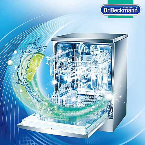 Dr. Beckmann Dishwasher In-Wash Cleaner - Removes Dirt & Grease, For A Sparkling Clean, 20 g (3 pcs) 