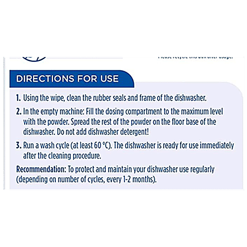 Buy Dr. Beckmann Dishwasher Hygiene Cleaner Eliminates Odours