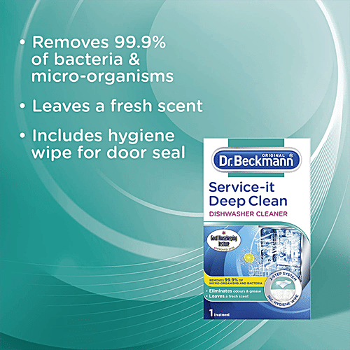 Buy Dr. Beckmann Dishwasher Hygiene Cleaner Eliminates Odours