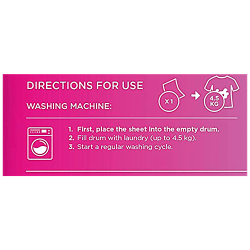 Buy Dr. Beckmann Magic Leaves Laundry Detergent Sheets Colour, Fresh