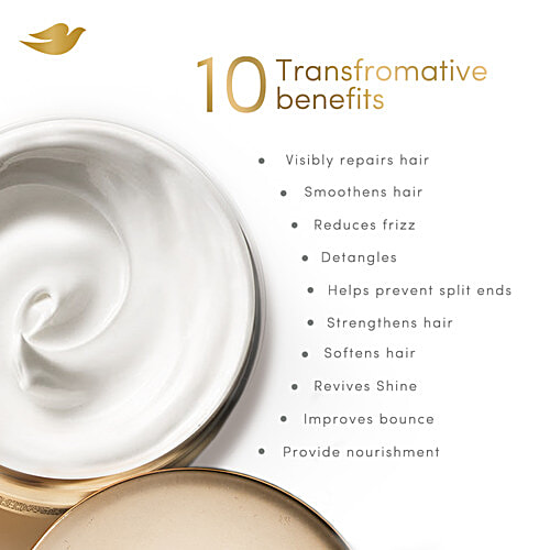 Dove Dove 10 In 1 Deep Repair Treatment Hair Mask For Damaged Hair, 300 ml For Damaged Hair