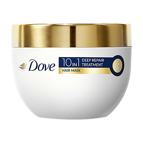Dove Dove 10 In 1 Deep Repair Treatment Hair Mask For Damaged Hair, 300 ml For Damaged Hair