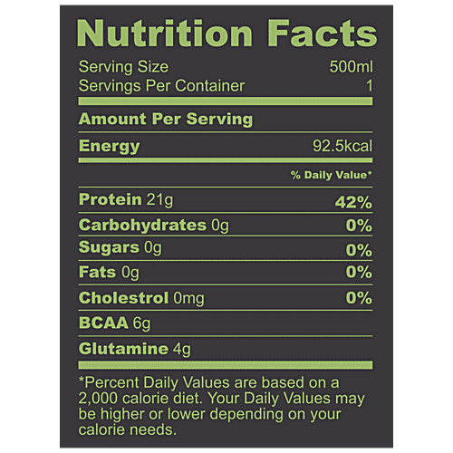 Buy AQUATEIN Pro 21g Protein Water Green Apple Online at Best Price