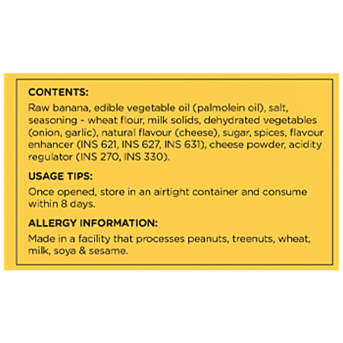 Vs Mani & Co. Banana Chips - Mexican Cheese, 65 g