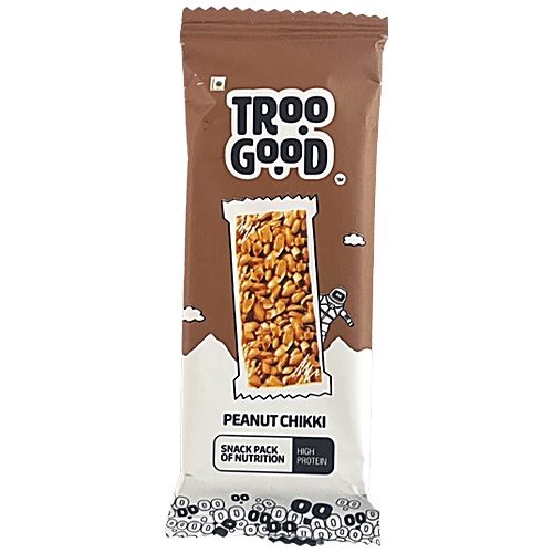 TROO GOOD Peanut Chikki - Nutritious, Protein Rich, 25 g