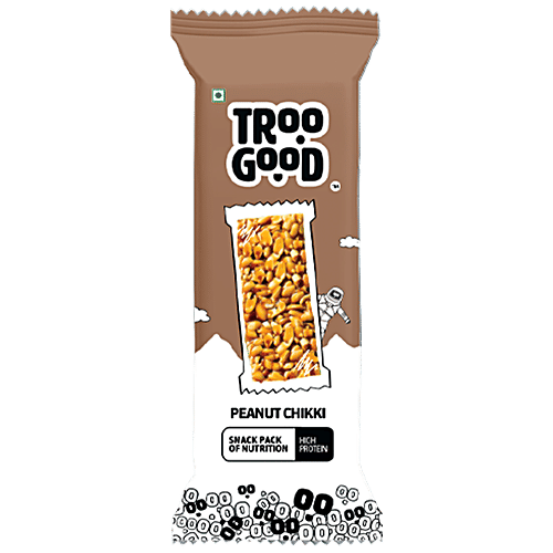 TROO GOOD Peanut Chikki - Nutritious, Protein Rich, 25 g