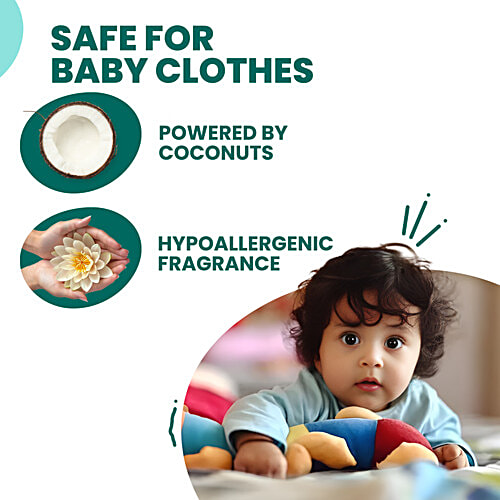 Happi Planet Eco-Friendly Laundry Detergent, 1 L  Eco-Friendly
 Plant-Based
 Non-Toxic