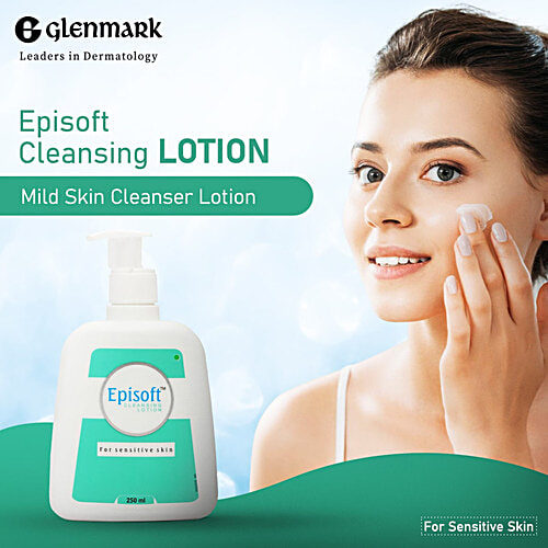 Buy Episoft Cleansing Lotion For Sensitive & Dry Skin, Improves