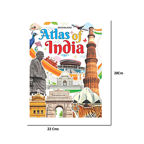 Dreamland Atlas Of India, 1 pc  
