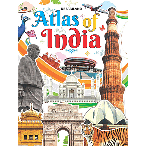 Dreamland Atlas Of India, 1 pc  
