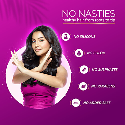 Dabur Vatika Hair Fall Control Shampoo - With Onion & Saw Palmetto, No Added Parabens, Sulphates, Silicones, 640 ml  