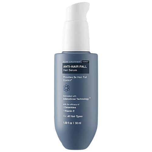 Bare Anatomy Expert Anti Hair Fall Serum - Provides 5X Fall Control, For Women & Men, 50 ml  