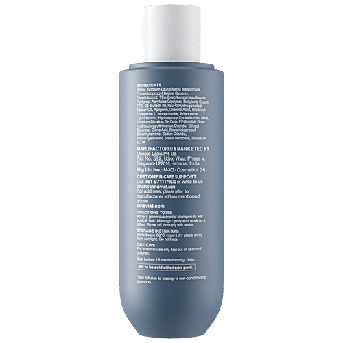 Bare Anatomy Expert Anti Hair Fall Shampoo - 5x Fall Control, Sulphate & Paraben Free, 250 ml  