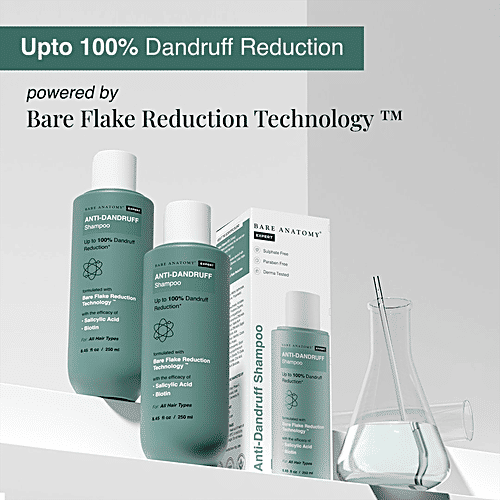 Buy Bare Anatomy Expert Anti Dandruff Shampoo Provides Strength, With